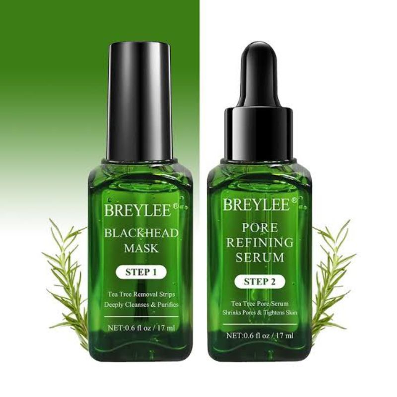 BREYLEE Blackhead Mask 17ml Termasuk 100PCS paper komedo