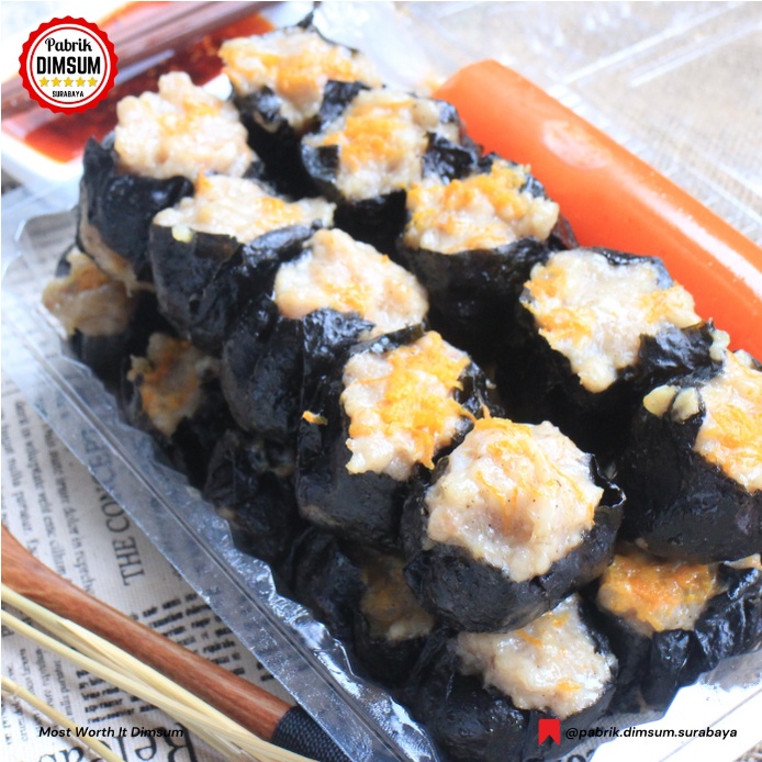 

Dimsum Nori PREMIUM Frozen (isi 50pcs) Sudah Termasuk Saos