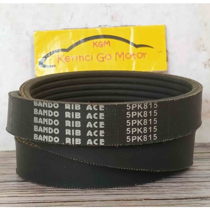 BANDO VAN BELT 5PK 815 RIB BELT TALI KIPAS 5PK-815 FAN BELT ALUR