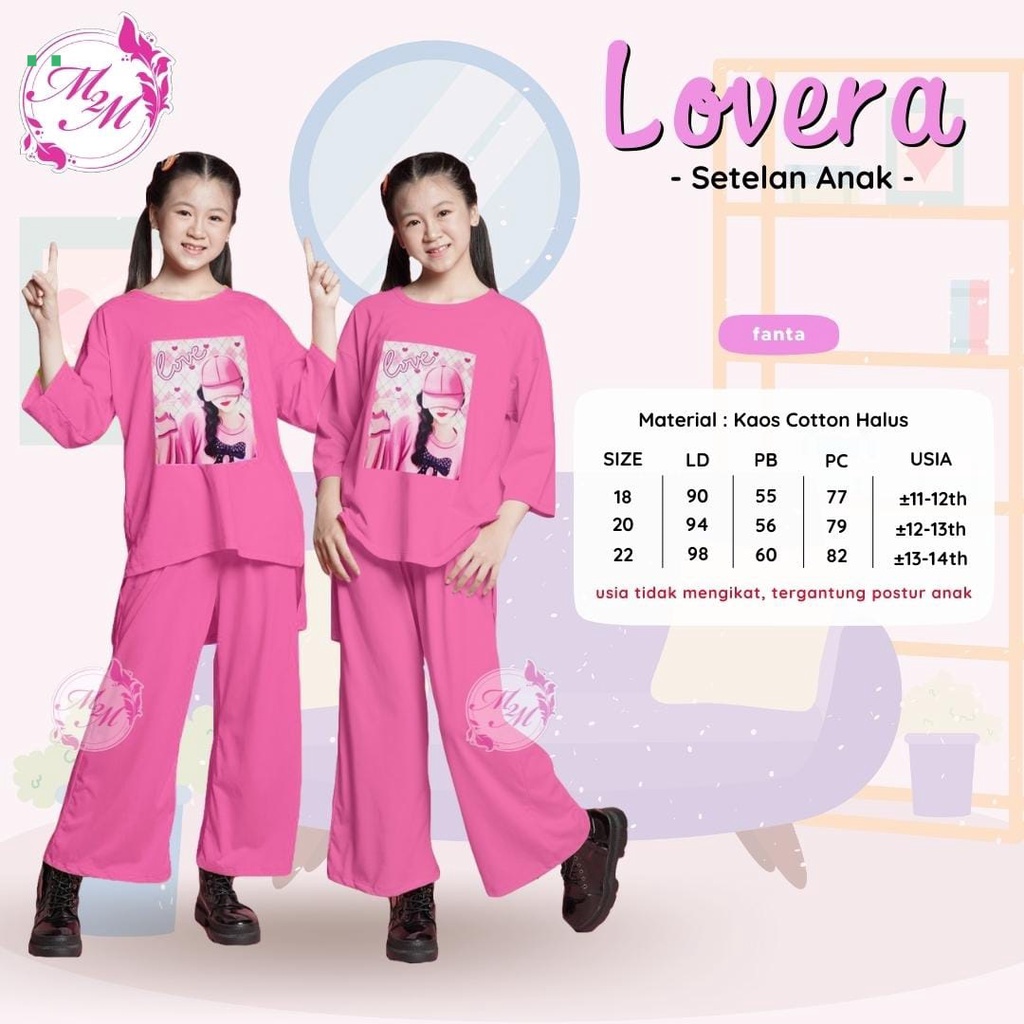 Baju Anak Tanggung Perempuan Baju Viral Anak Setelan Viral Anak Casual Remaja