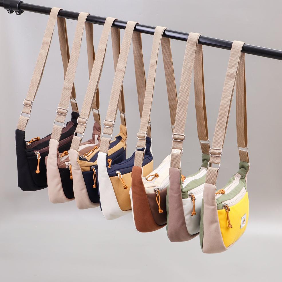 [KODE R8ZFJ] Sling bag Zepeto /Tas Slempang Kanvas Premium