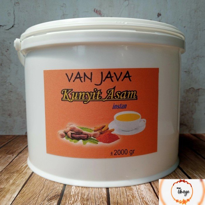 

Kunyit Asam / Asem Bubuk Instan VAN JAVA 2 KG