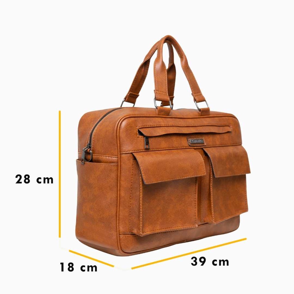 CORDOBA Bag by Manjua. Tas Kerja, Tas Laptop muat 14 inch, Tas Kuliah, Tas Ukuran Besar.