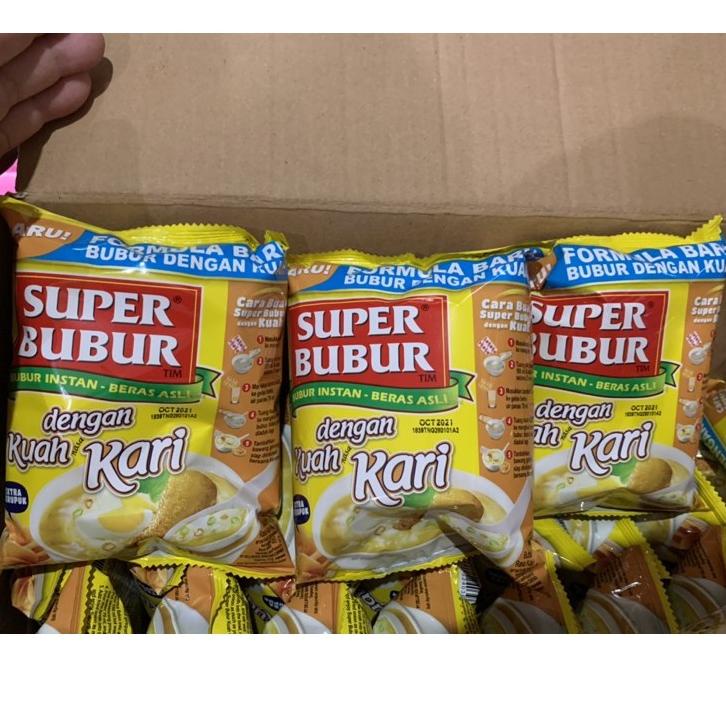 

Order--Super Bubur KARI isi 6 pcs x 46gr