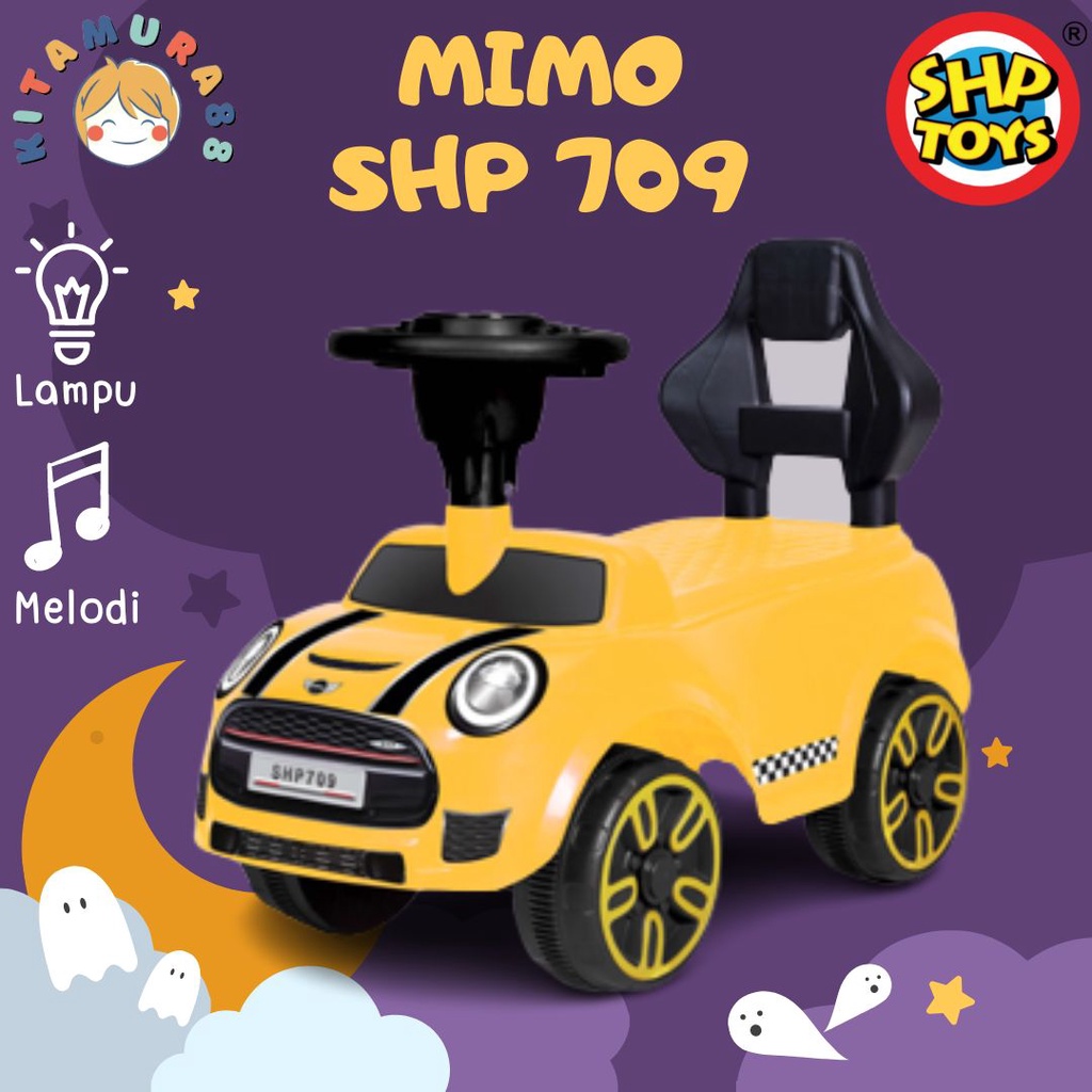 Mainan Mobil Dorong Anak SHP Toys Ride on Car MIMO 709