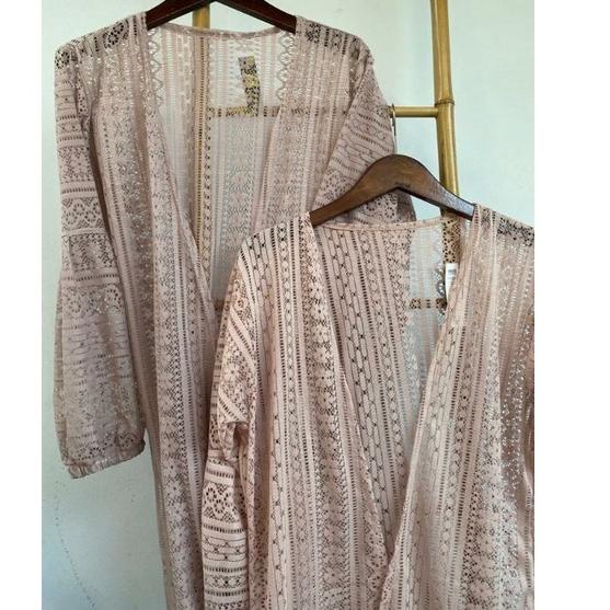 Big Sale OUTER BROKAT PANJANG/OUTER BROKAT PREMIUM/CARDIGAN LENGAN BALON/LONGCARDI WANITA