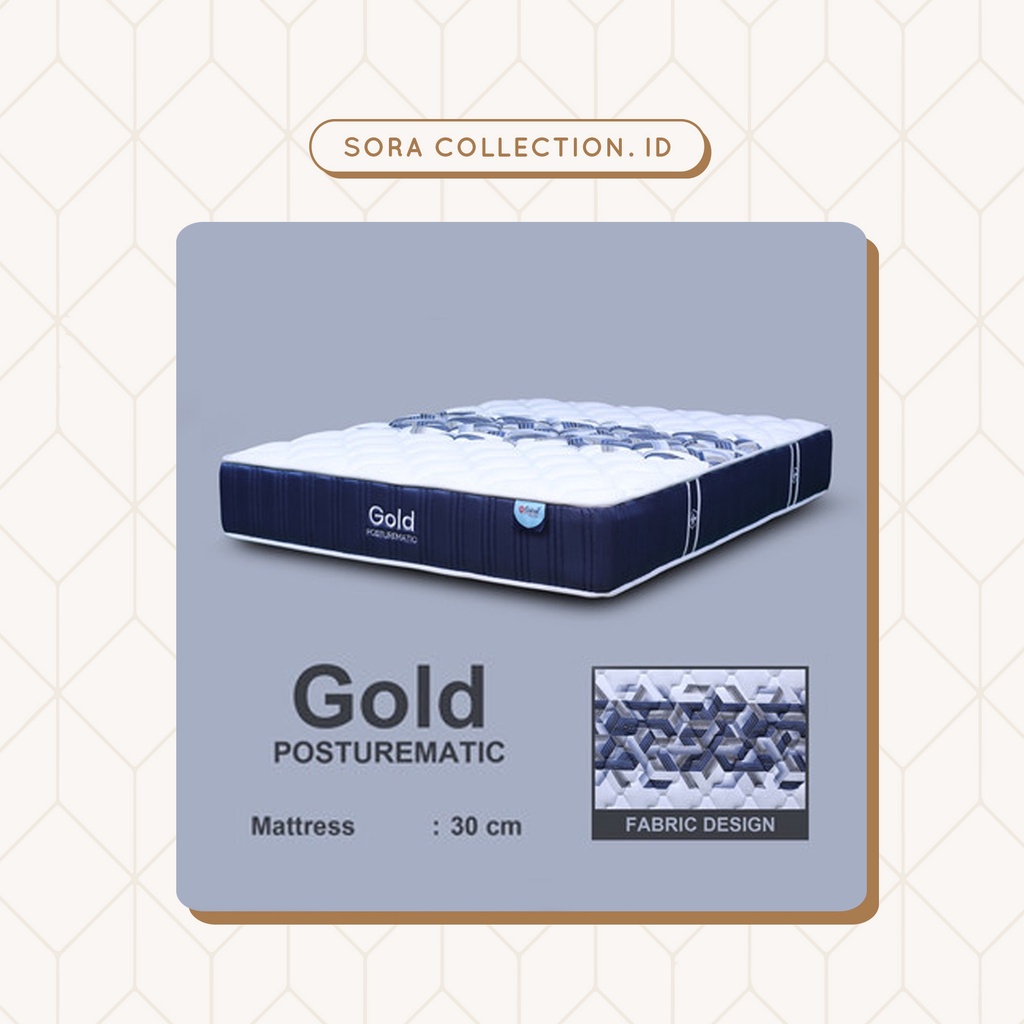 Kasur Springbed Central Gold Uk 120x200 ( hanya kasur )