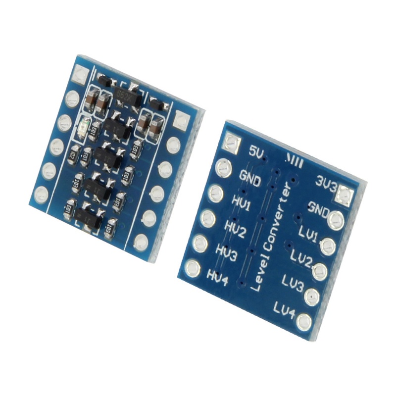 Btsg 3.3V-5V 5V-3.3V IIC UART SPI TTL Bi Modul Konverter Level Arah Dengan Lampu