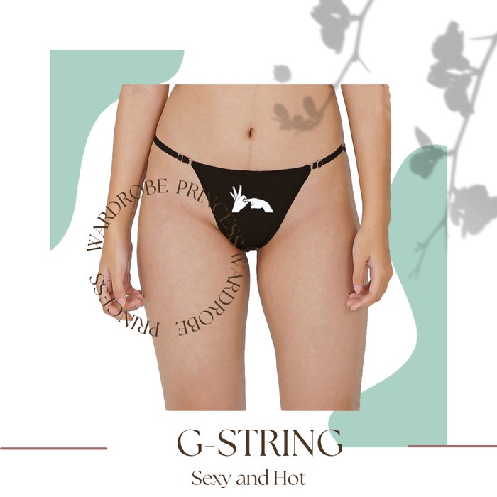 Hemat Princess Wardrobe -Gstring Sexy Wanita Dewasa Coblos /Thong/ Cd Seksi