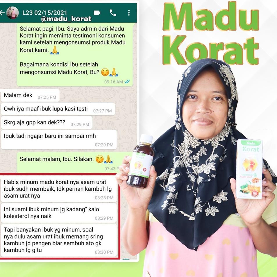 

Pesan sekarang--Madu Korat Menyembuhkan Penyakit Kolesterol & Asam Urat Secara Alami