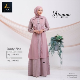 Gamis Lubi Dress Aisyuna Terbaru By lubi