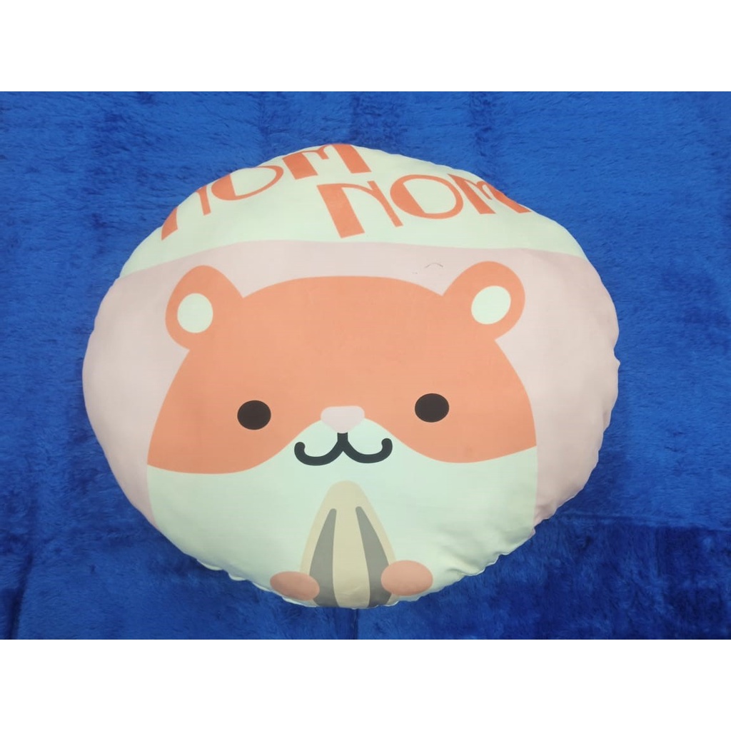 Promo !!! Bantal Besar Alas Duduk Lantai Karakter Hamster 80 cm