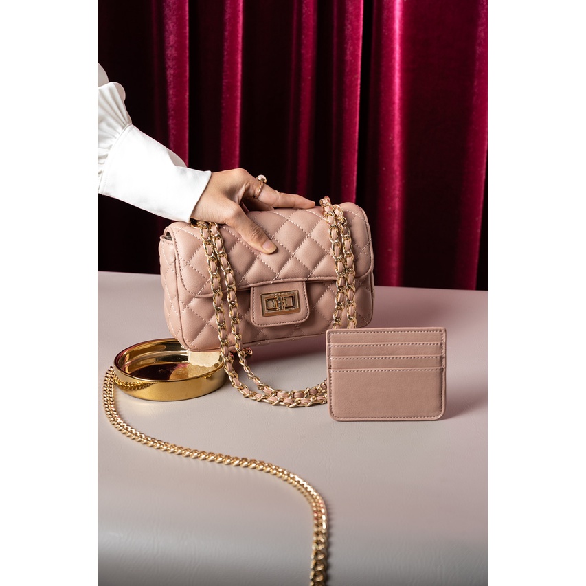 Tas Wanita Boston Classic Mini Blush - Local.ID