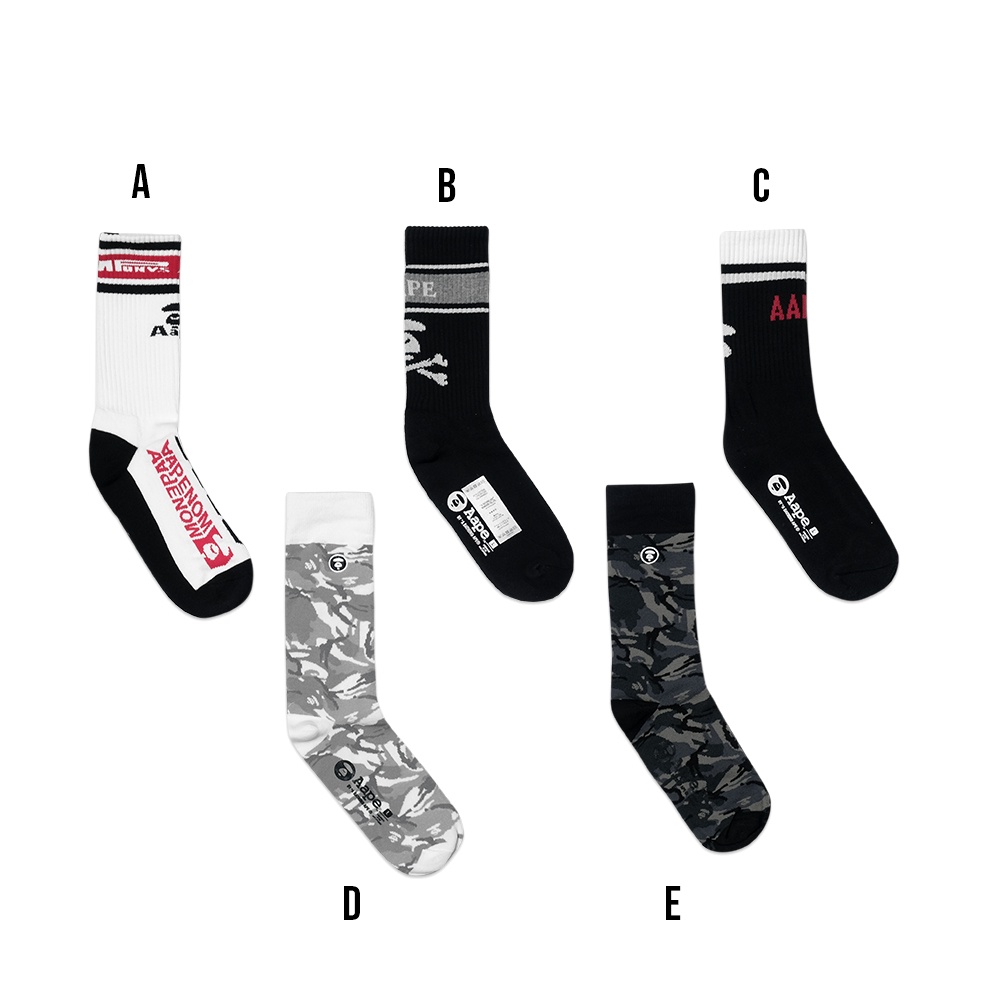 Aape by A Bathing  Mid Socks