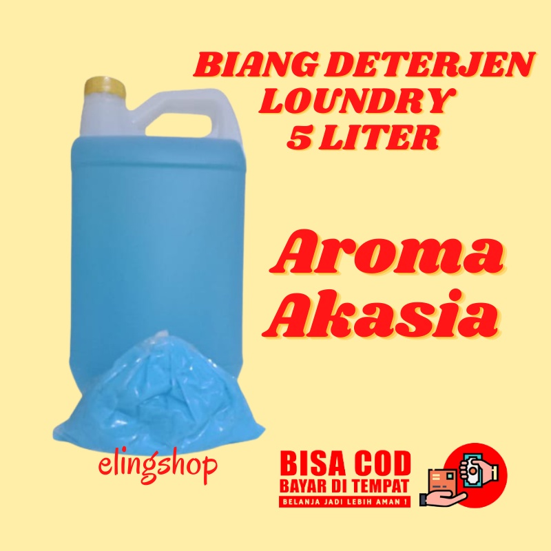 Biang Deterjen Detergen Detergent Cair Laundry Pakaian Aroma Akasia