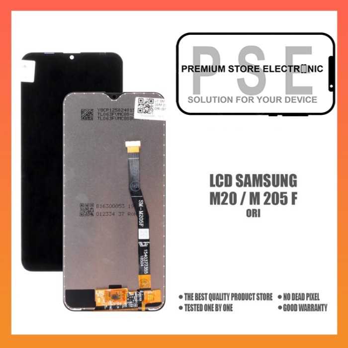 LCD Samsung M20 M205F ORIGINAL Fullset Touchscreen Garansi