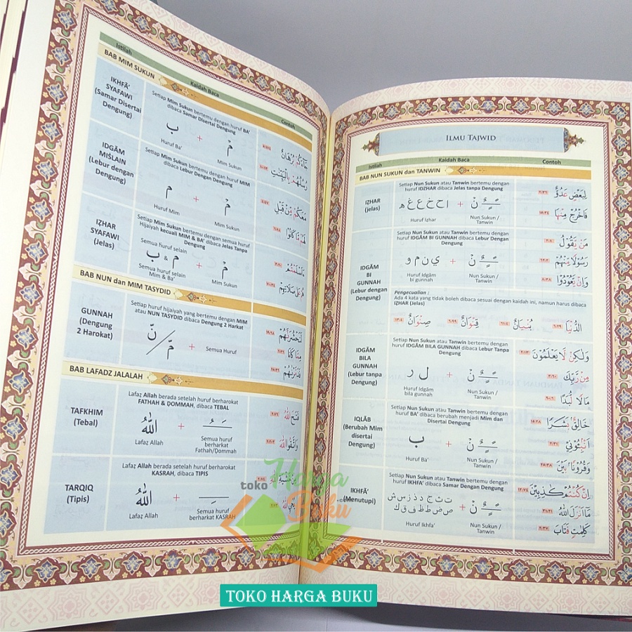 Al-Quran Al-Fattah A4 HC BESAR Transliterasi Perkata Terjemah Per Kata Tajwid Kode Romawi Al Qur'an Al Fatah Penerbit Alfatih Quran AFQ