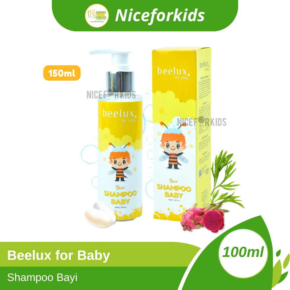 Beelux Baby Hair Shampoo &amp; Serum Penyubur &amp; Penumbuh Rambut Bayi dan pelebat rambut anak