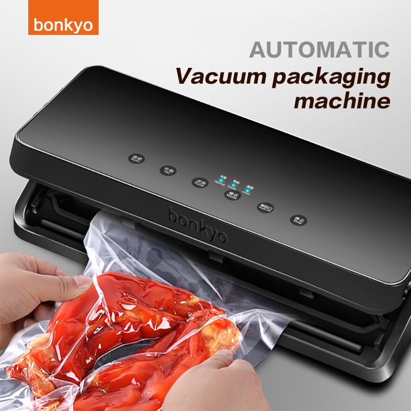 Bonkyo Portable Food Vacuum Sealer - VM2 Vakum Makanan Portable Untuk Makanan Basah dan Kering VM2