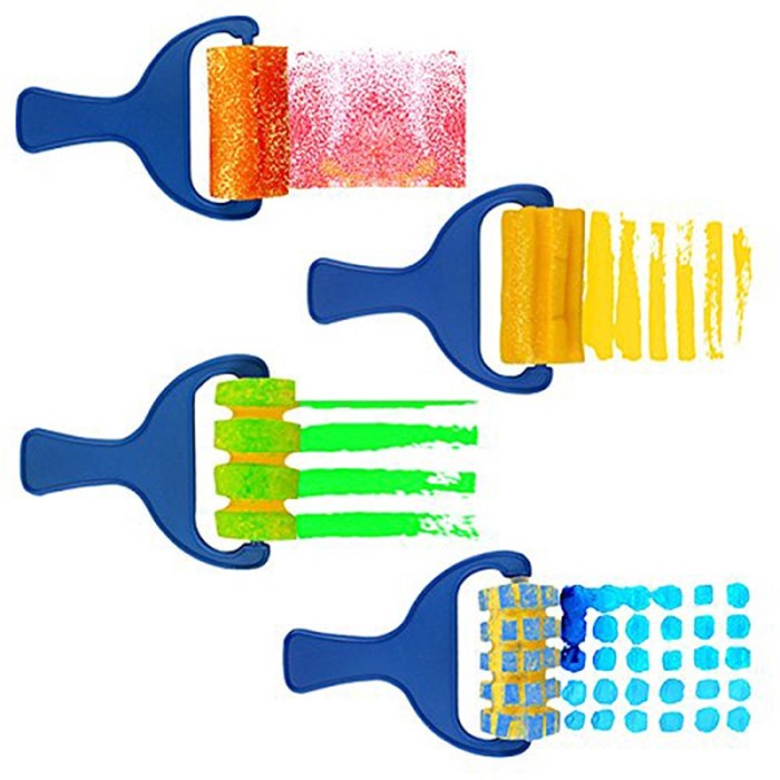 

Bagus Alat Lukis Busa Roll Mainan Anak / Sponge Spons Roll Painting Kids Promo