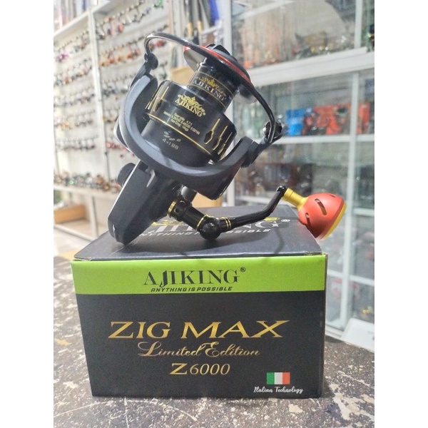 reel Ajiking zig max limited edition 4000 5000 6000