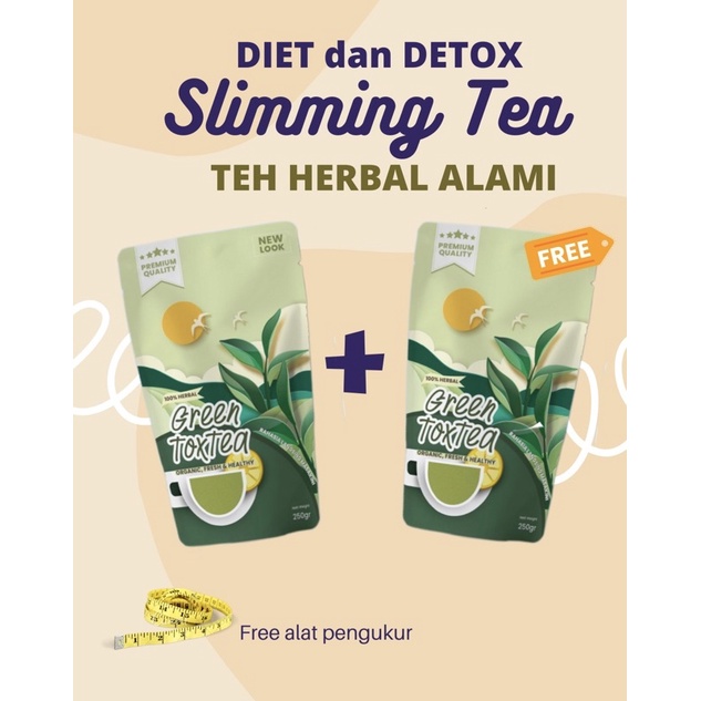 

GREENTOXTEA TEH DIET (PELANGSING) ALAMI BUY 1 GET 1 FREE