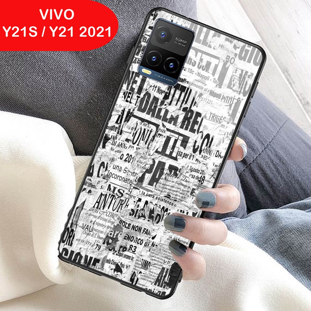 Softcase Handphone VIVO Y21 Y21S Y33S - Case Handphone Y21 Y21S Y33S [T75].