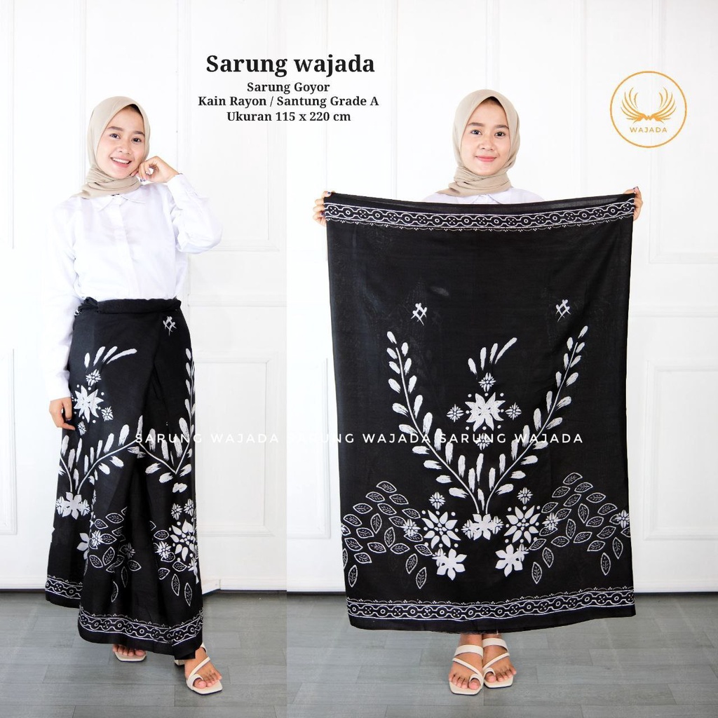 SARUNG BATIK PEKALONGAN / SARUNG WANITA SANTRI PUTRI /  SARUNG BATIK AQIL / SARUNG GOYOR