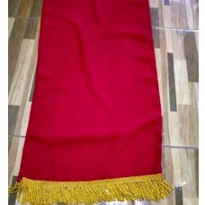 Selendang Tari /Sampur Tari Dewasa / Sampur Tari Renda Rumbai panjang 2,1M / Sampur selendang tari g