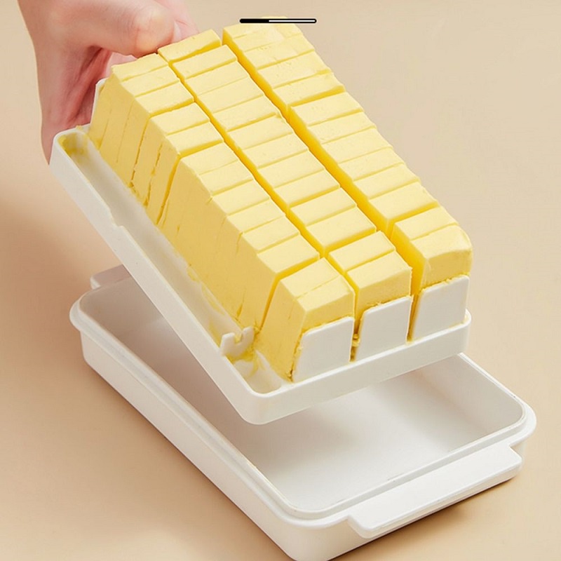 Mi.more Butter Storage Box/Alat Pemotong Mentega / Kotak Penyimpanan Keju Anti Debu