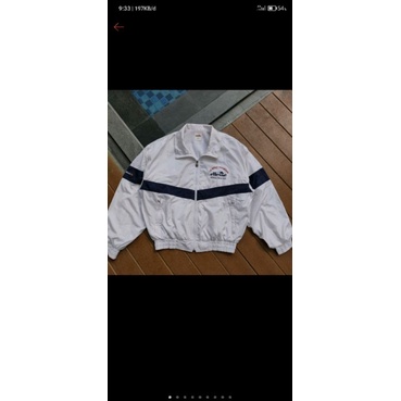 ELLESSE VINTAGE 90s JACKET FULL BORDIR FULL TAG RARE ITEM