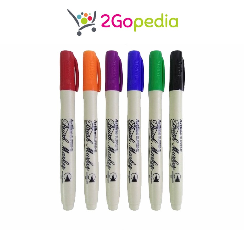 

Spidol Brush Markers EPF-F Brush Pen Warna Artline Grosir Murah Atk