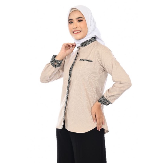 baju cewek tangan panjang#kemeja perempuan custom bordir#seragam kantor murah#pakaian kerja pabrik#kantor#sekolah#rumah sakit#komunitas#community