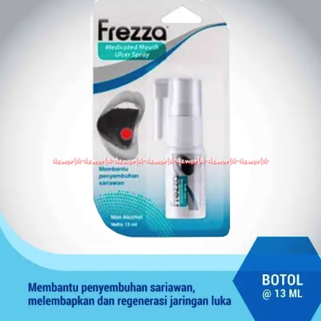 Frezza Antiseptic Mouthwash Spray Strong Mint 13ml Obat Kumur Freza Anti Septic Freza Freeza Anti septic Antiseptik Penyegar Nafas Menghilangkan Bau Mulut Semprotan Mulut