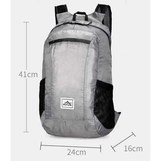 Daypack Tas Ransel Gunung Lipat Ultralight Portable Backpack 20L Waterproof