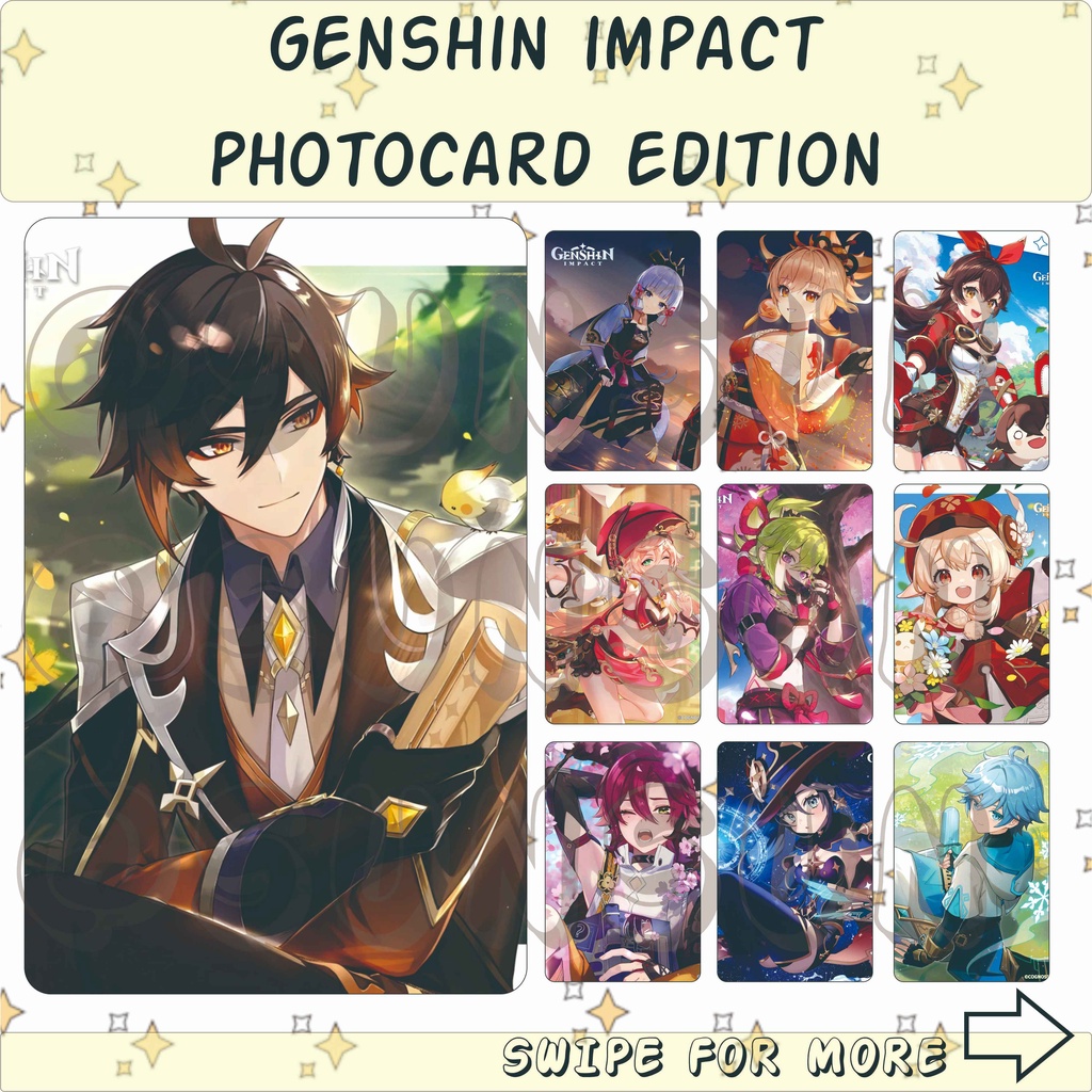 photo card genshin impact