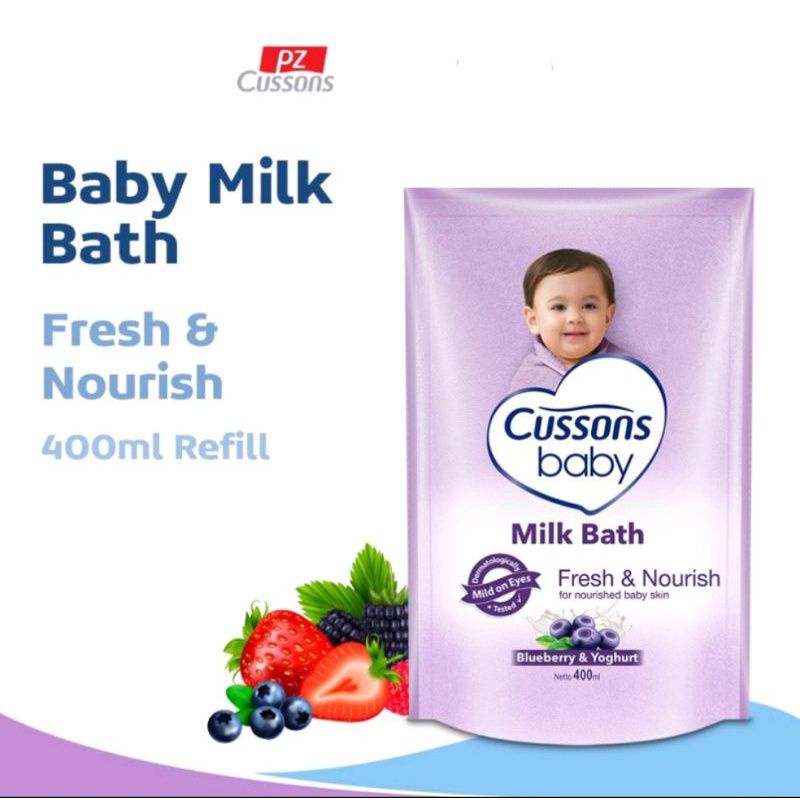 cussons baby milk bath 400 ml