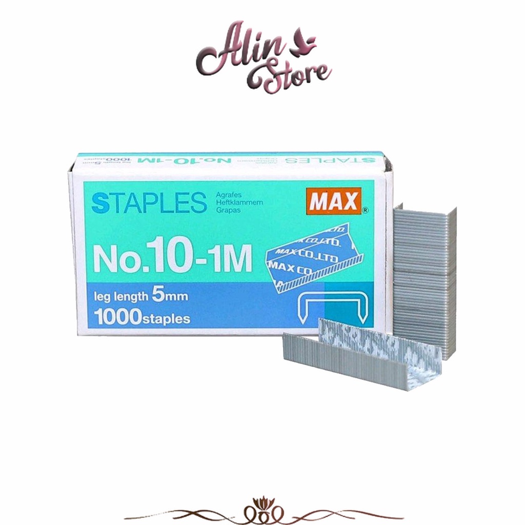 

Refill Staples / Isi Stapler Max No.10 Kecil