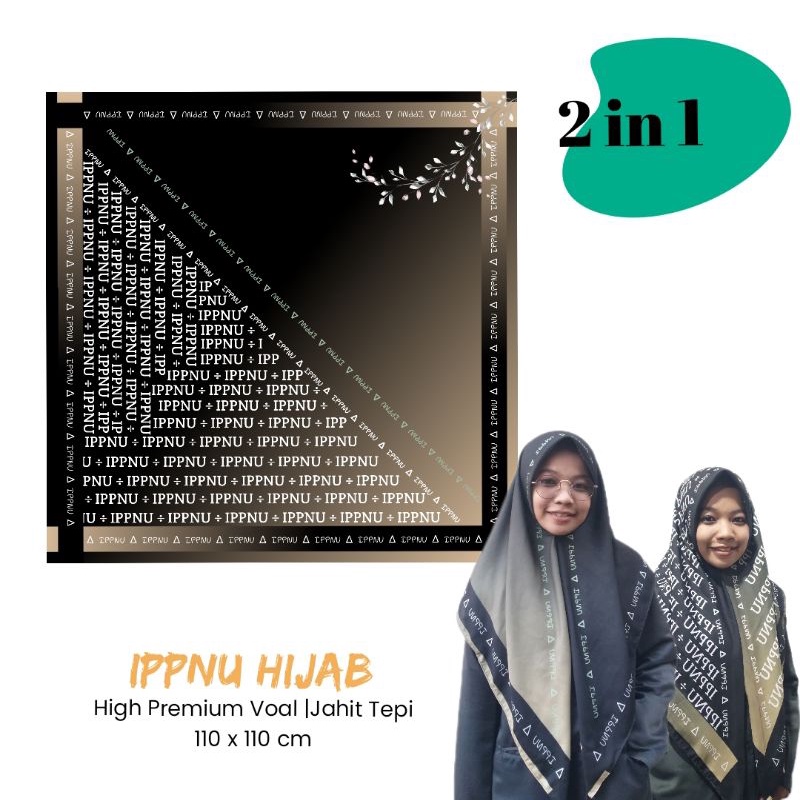 IPPNU HIJAB | Vol. 1 Original Desain ✨