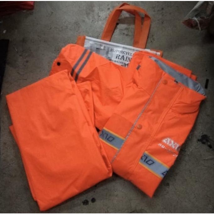 Jas hujan Axio Orange Original