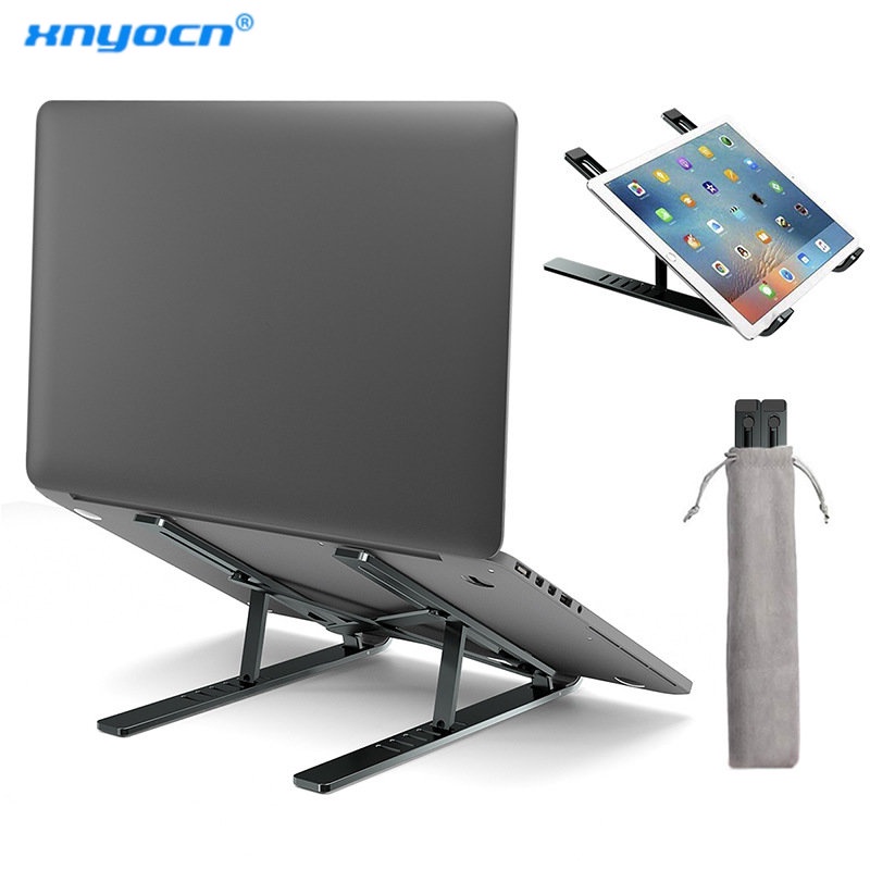 The new laptop stand lift folding portable desktop stand computer cooling rack