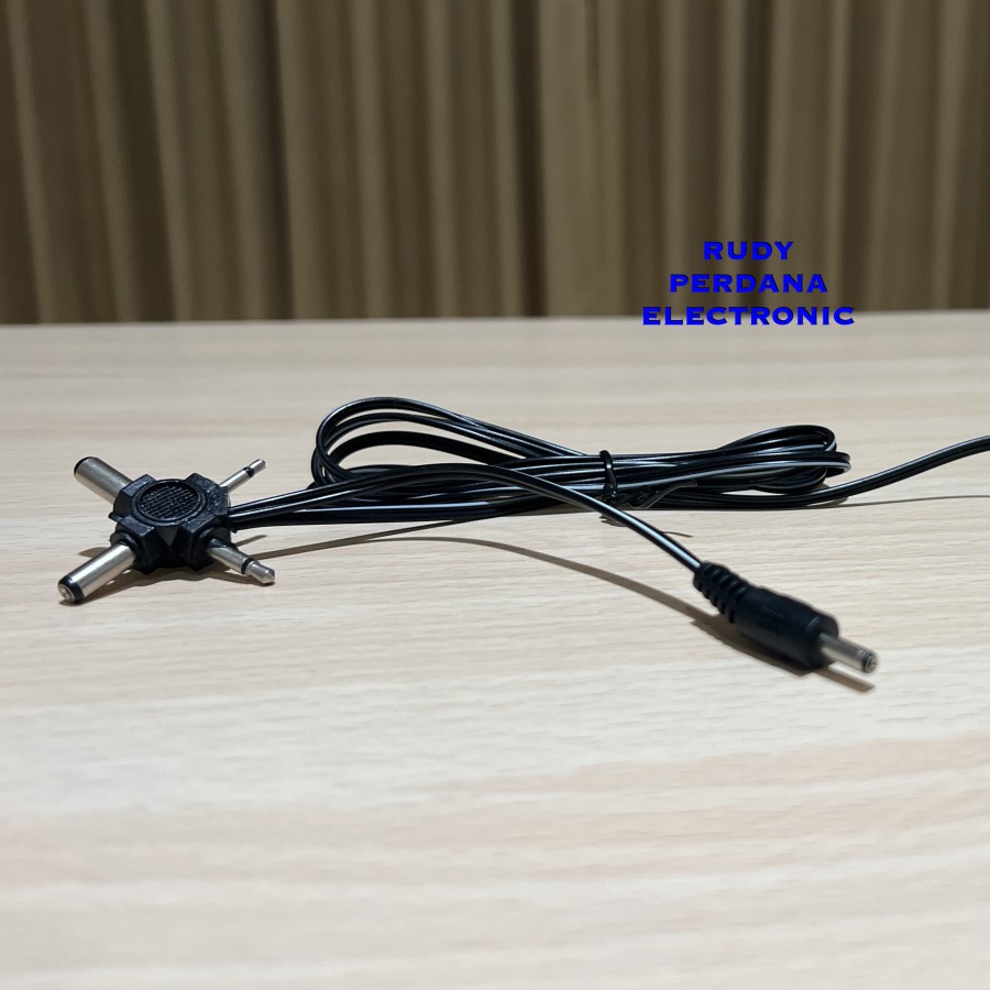 KABEL JACK DC MALE PALANG KOMBINASI 5 MINI POWER SUPPLY ADAPTOR 120CM