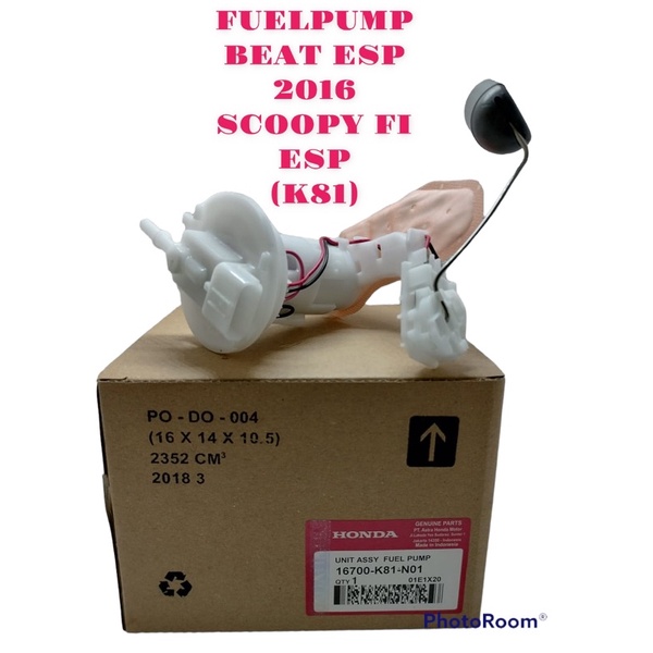 fuel pump assy beat fi esp 2017-2019 scoppy fi esp