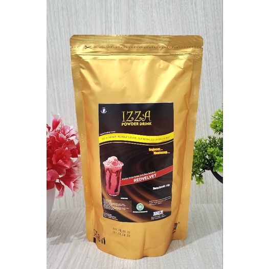 

izza serbuk minuman rasa redvelvet