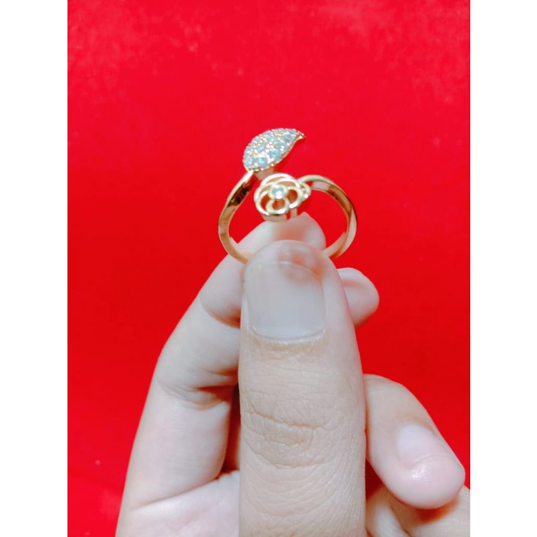 [viral]998 cincin titanium antikarat viral model lobang