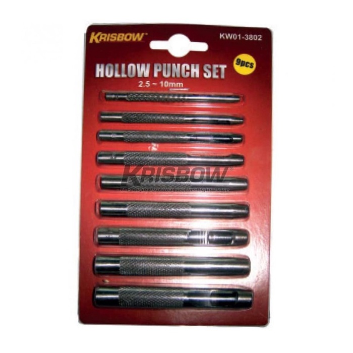 

Segera Miliki Hollow Punch Krisbow 2.5-10Mm 9Pcs Kw0103802 Terlaris