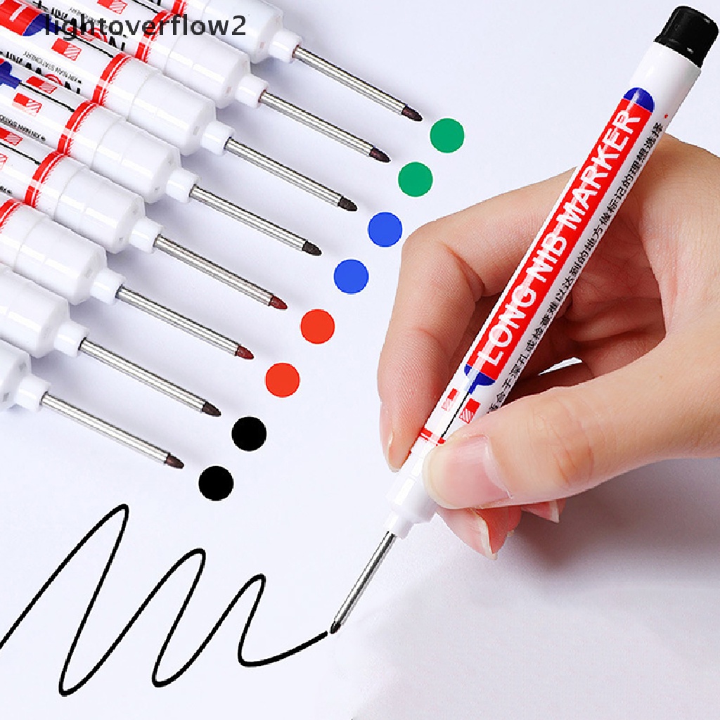 (lightoverflow2) Spidol Marker 20MM Kepala Panjang Multifungsi Untuk Pengerjaan Kayu (ID)