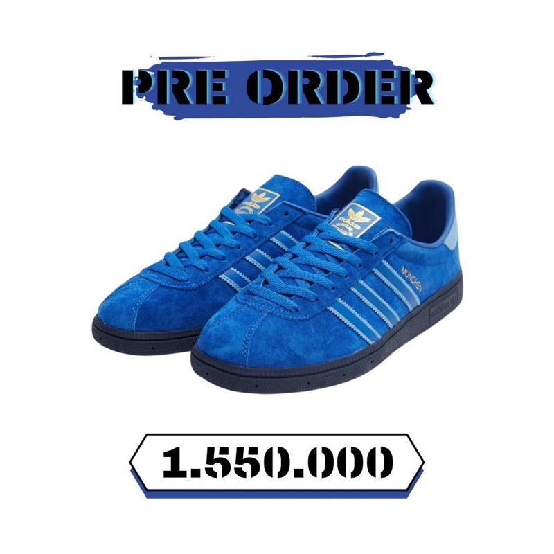 Adidas Munchen Blue paradise