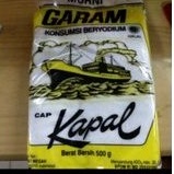 

garam cap kapal 500 gr