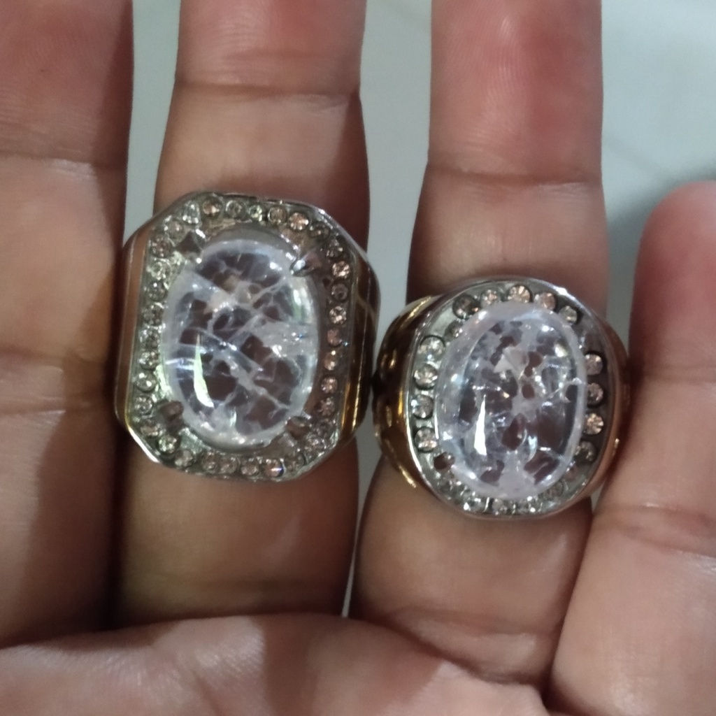 CINCIN PRIA/WANITA BATU AKIK PECAH SERIBU